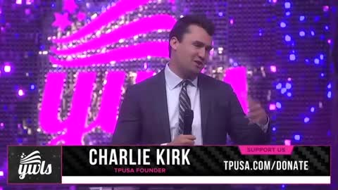 Charlie Kirk at Young Women’s Leadership Summit gives an advice for all conservatives on how to find a husband