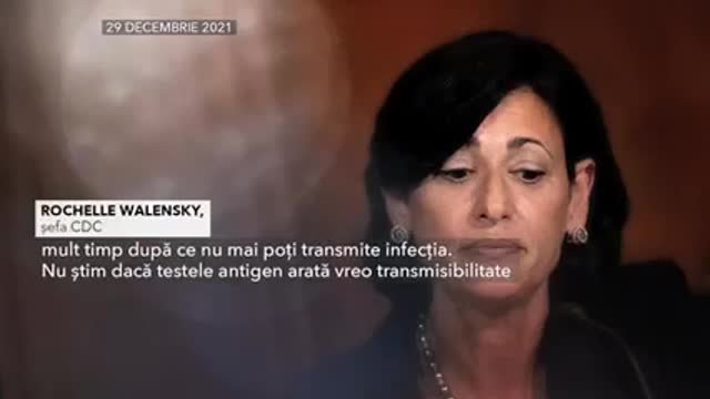 Rochelle Walenski șefa CDC și Anthony Fauci: teste fals pozitive...