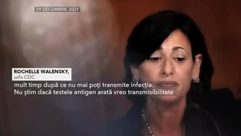 Rochelle Walenski șefa CDC și Anthony Fauci: teste fals pozitive...