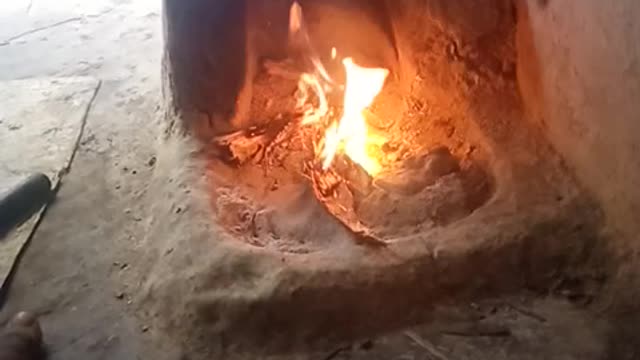 Bhai chule par roti kaise banti hai desi ghadiyal video