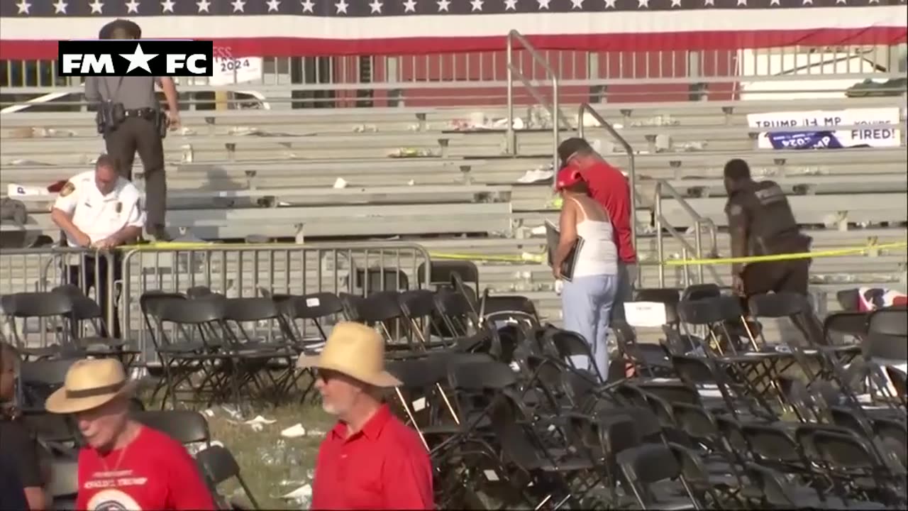 Shooter is ki*led and spectator dead as bullets fly at Trump rally and leave former president