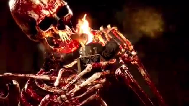Skeleton smoking mortal kombat 11 new
