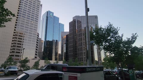 Calgary Downtown Walking Tour, Best Beautiful City In Canada Street View