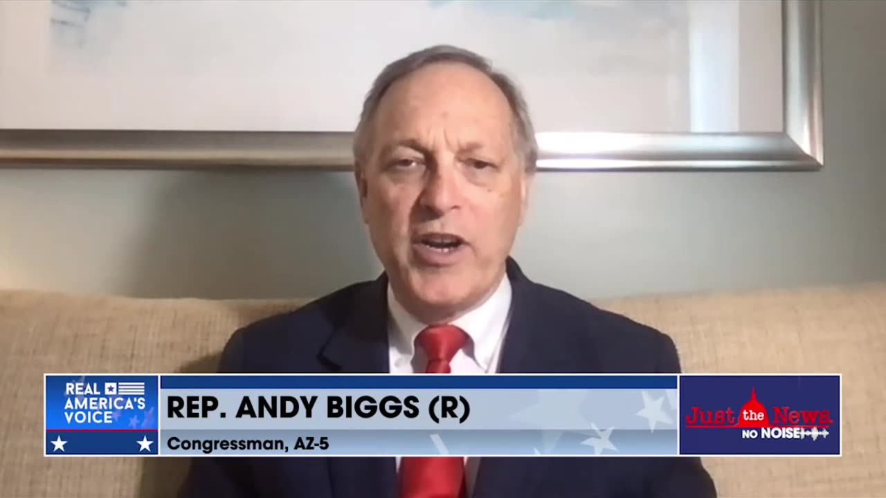 Rep Andy Biggs on Just the News (Aug 6)