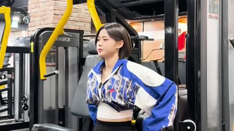 헬스장 민폐녀2😂