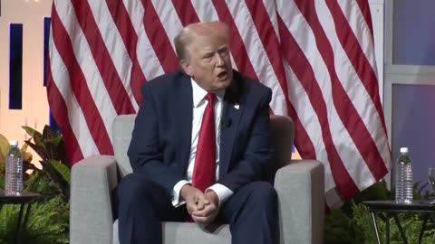 President Trump was asked by NABJ reporter