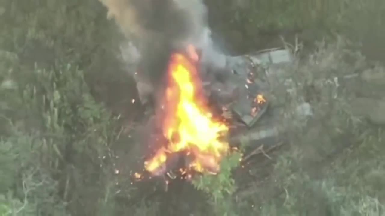 🚀 Ukraine Russia War | Ukrainian FPV Drone Targets Russian T-90 After Cliff Fall | RCF