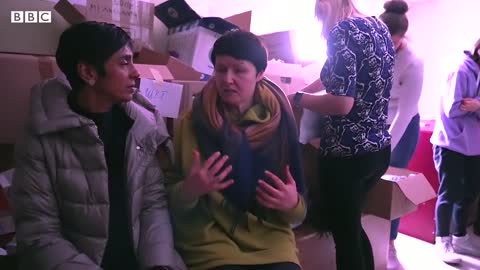 Ukrainian family split by war following Russian invasion