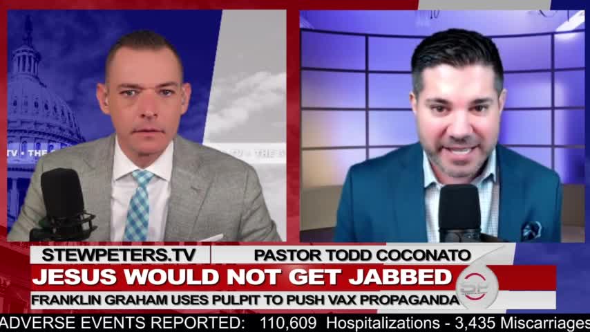 Pastor says Jesus would not get jabbed- Franklin Graham disagrees