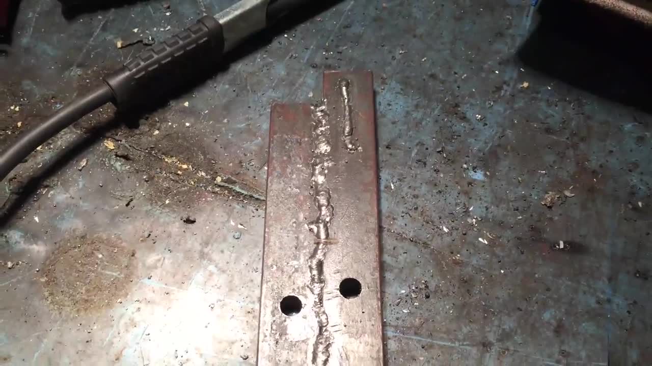 Harbor Freight 90 amp Welder after AC to DC conversion