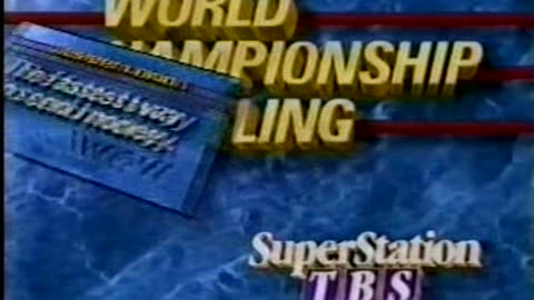 NWA World Championship Wrestling Aug 12 1989 VHS RIP