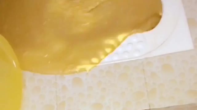 They poured a huge slime down the toilet.