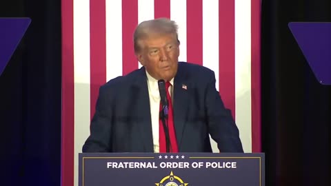 🇺🇸🤝 Trump: “Honored to Receive Fraternal Order of Police Endorsement” 👮‍♂️🏅