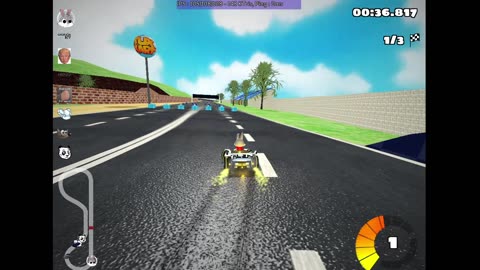SuperTuxKart But Is Luigi Raceway From Mario Kart 64 (Emule Track)