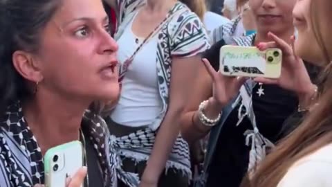 Berlin 🍉: "You white people need to step the f*ck back"
