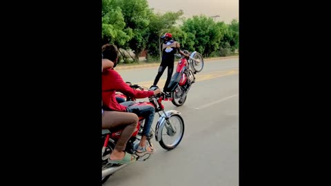 One wheeling