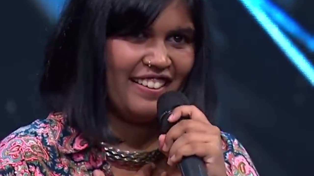 Indian Idol Everyone was left without words by Vejaylakshmi's entrancing voice
