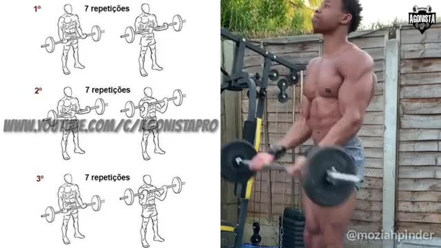 EXERCÍCIOS PRA BÍCEPS E TRÍCEPS