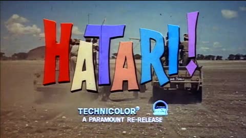 HATARI (1962) John Wayne movie trailer