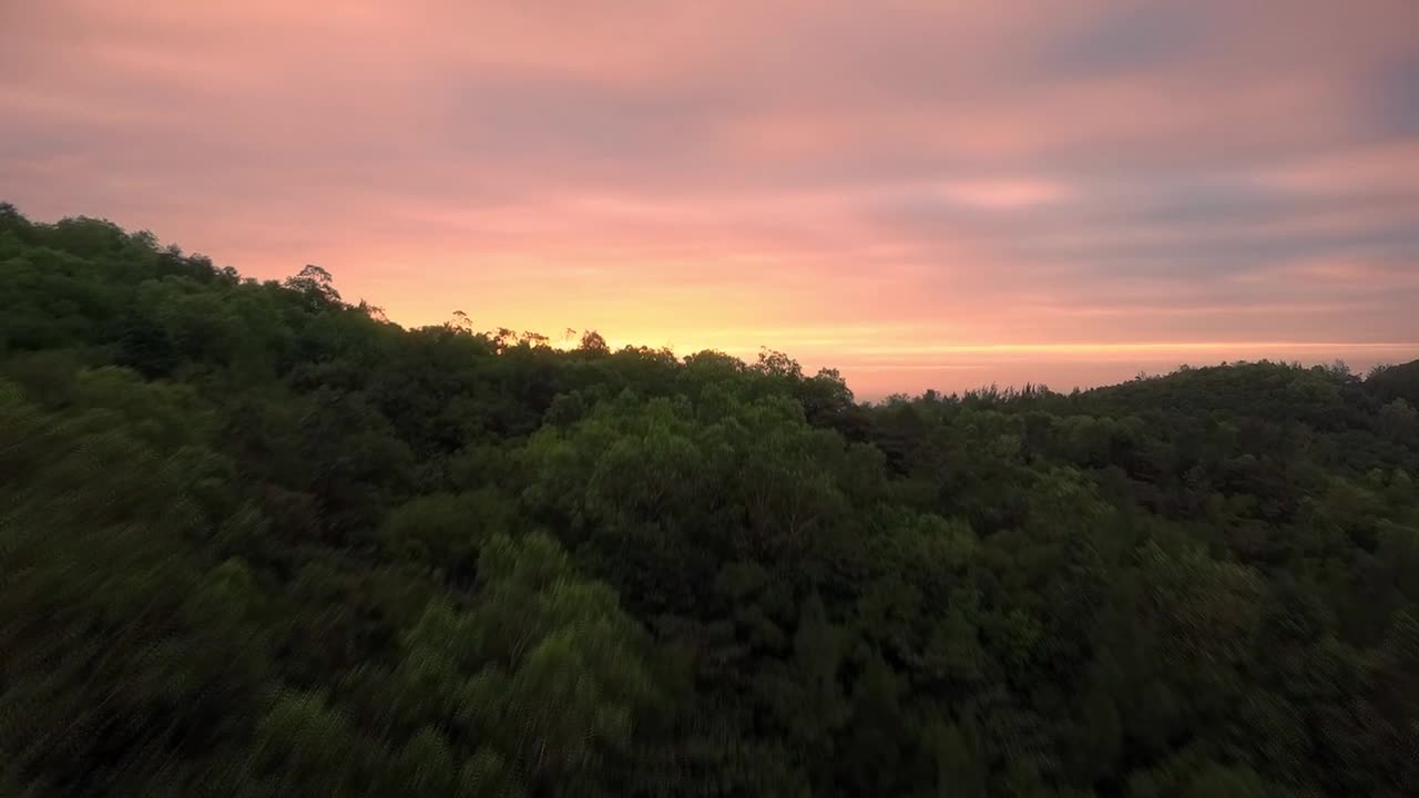 an island with beautiful sunrise views