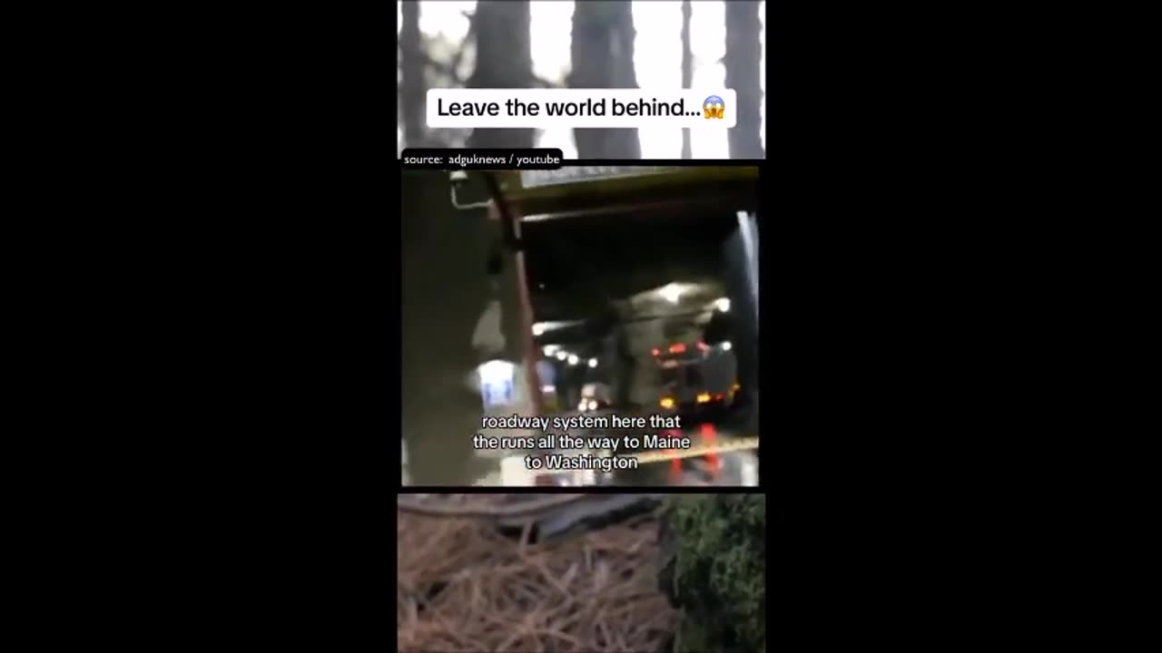 Un chauffeur de camion découvre un vaste réseau de tunnels souterrains !