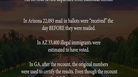 Election 2020- The Scam & Theft Revealed