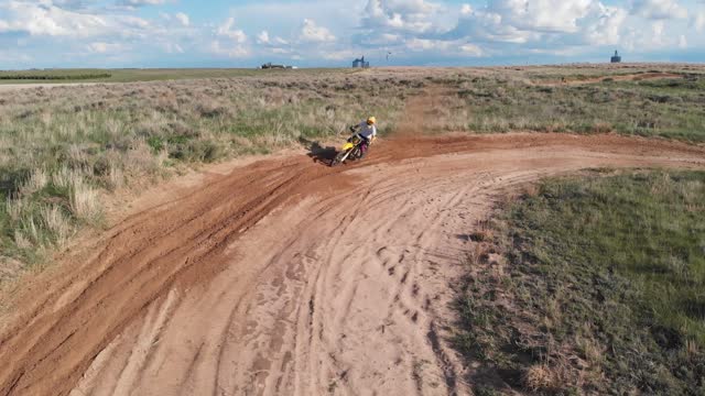 Sand Dune Dirtbike Track