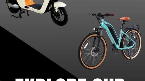 Epacus futuristic E-Bikes and Scooters