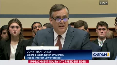 HUGE: Jonathan Turley Provides The Case For Biden Being Impeached