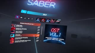 Beat Saber, no shoulder issues today