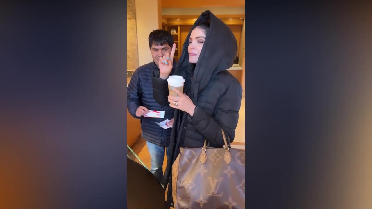 ANA BARBARA EMOCIONADA EN CHICAGO