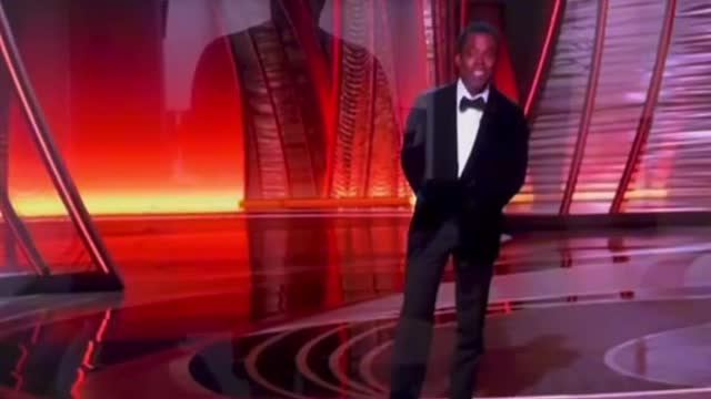 Will smith smacked chris rock (with audio)