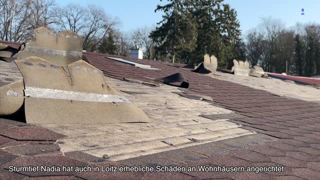 Sturmtief Nadia in Loitz