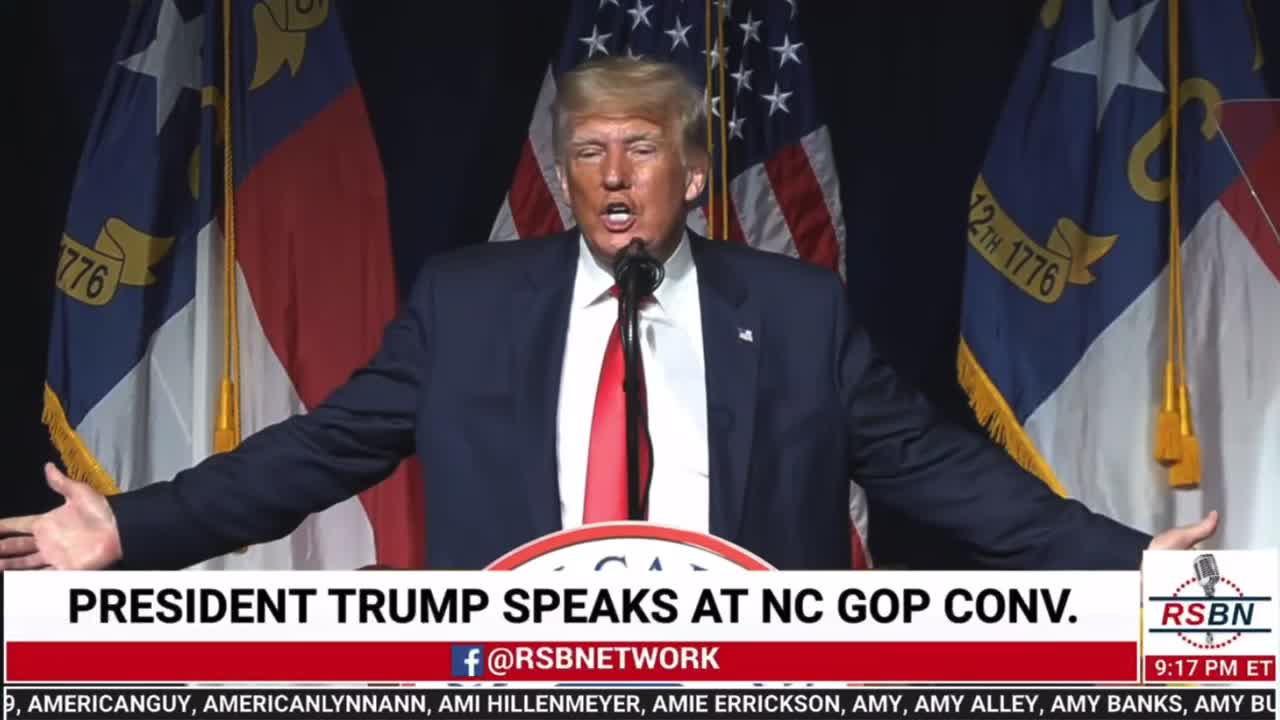 Donald Trump praises himself and his administration for the vaccine..
