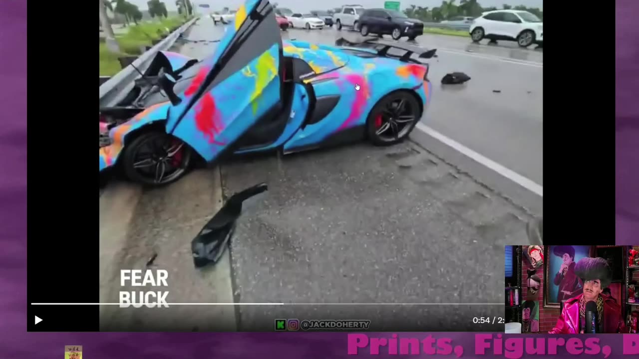 Jack Doherty's Car Crash Shows Where His Priorities Lie