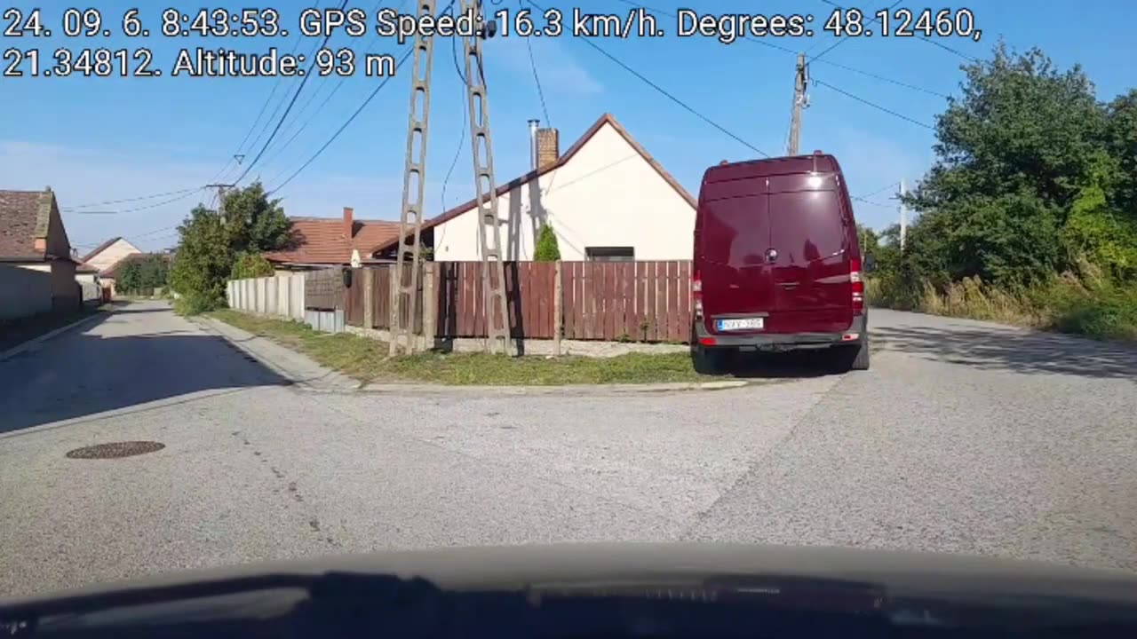 Megint egy rohadtul szabályosan parkoló!