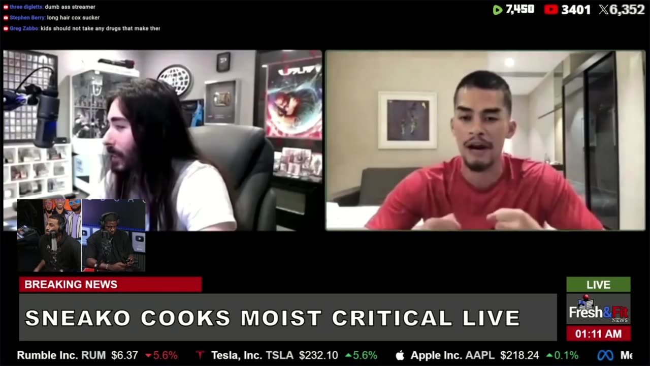 Sneako cooks Mosit Critical on Marrying at 16?!