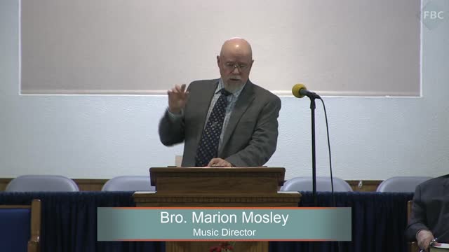 Pastor C. M. Mosley, Series: Moses, Facing Pharaoh, Exodus 4 & 5
