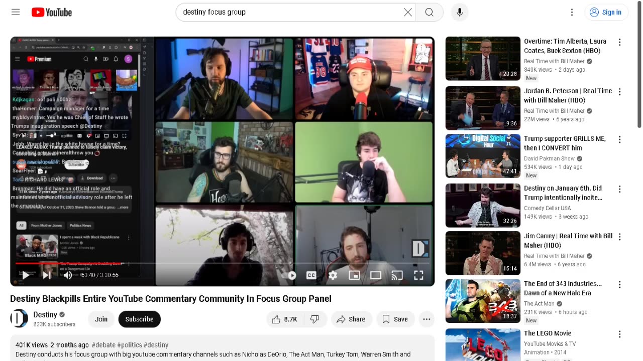 Destiny's January 6th Mini Documentary (A Conservative Critique) Part 1