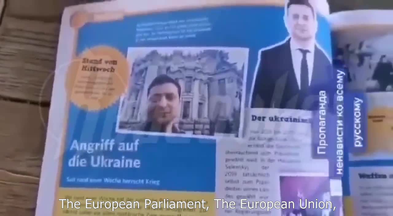 Children's Minds manipulation in Germany: Zelensky is the Good, Russia the Evil