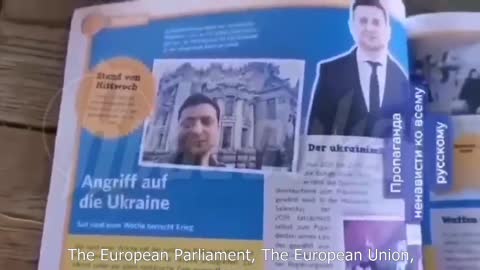 Children's Minds manipulation in Germany: Zelensky is the Good, Russia the Evil