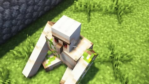 Minecraft Village Funny grind moments-Ethobot