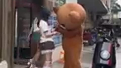 Naughty bear in romantic mood😁🤪