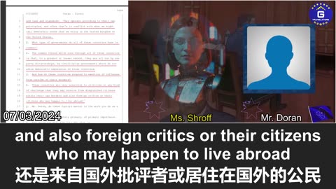 The PRC government tolerates no dissident and often uses state power to persecute his clients