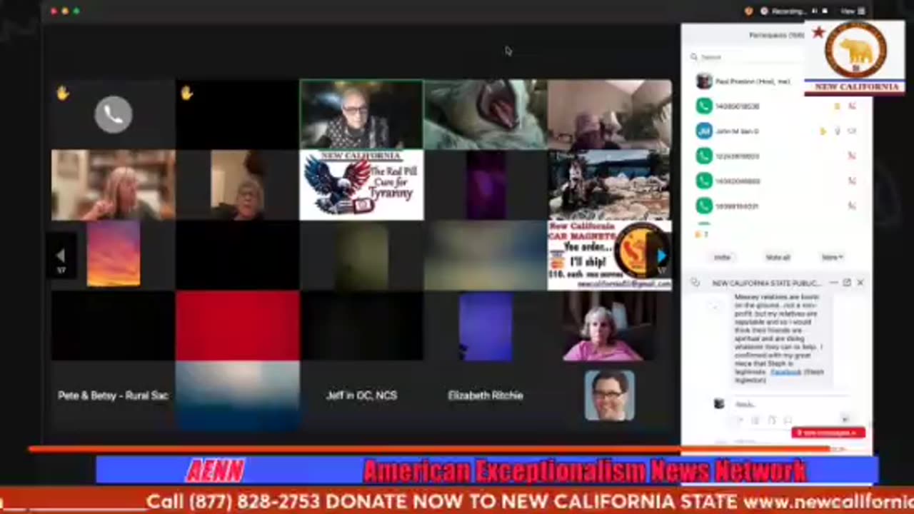 New California State Public Conference Call 10/6/24