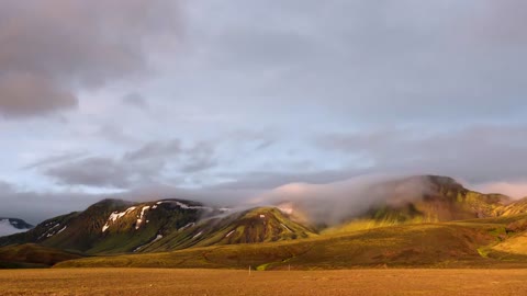 clouds over the mountain 2021