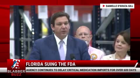 Florida Suing The FDA