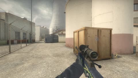 Crazy Awp Shots On Nuke CSGO #BadgeSmurf