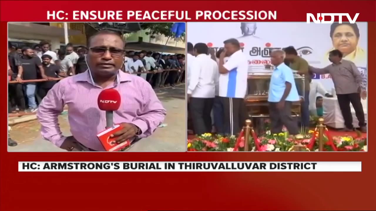 K Armstrong Death | Mayawati Aide, Hacked To Death, Cannot Be Buried In BSP Office: Court