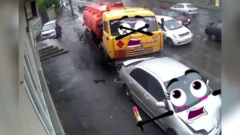 Police Car Doodle Chases Drunk Car - Lucky Doodles